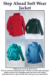 CNT STEP AHEAD SOFT WEAR FLEECE JACKETS OR REVERSIBLE JACKET PATTERN 8-24 UNCUT